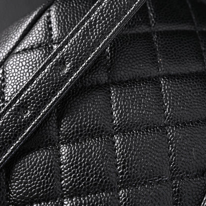 Chanel Duma Backpack – Black Quilted Lambskin with Gold-Tone Hardware