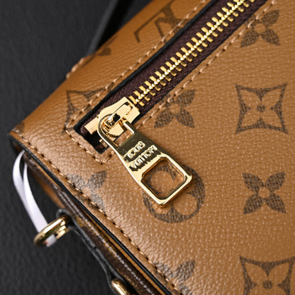 Louis Vuitton Petite Malle Souple Monogram Canvas