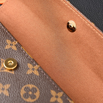 Louis Vuitton Félicie Pochette Monogram Canvas Chain Wallet