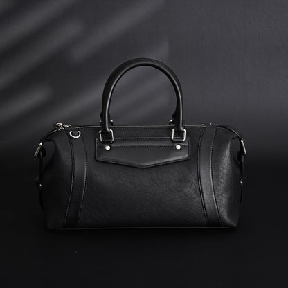 Louis Vuitton Nano Biker Bag in Black Lambskin Leather – Top Handle & Shoulder Carry (M14623)